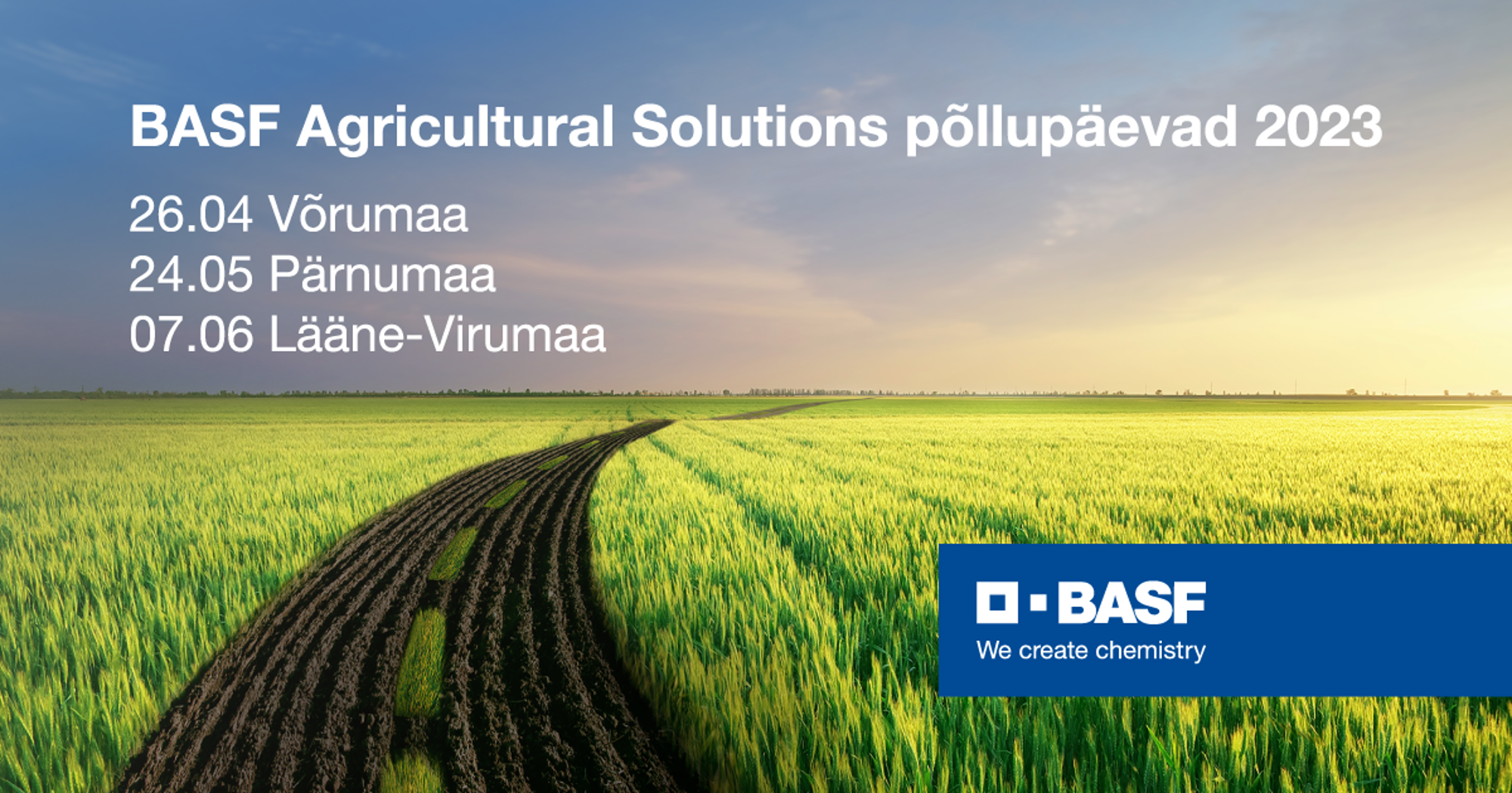BASF Agricultural Solutions 2023 põllupäevade info